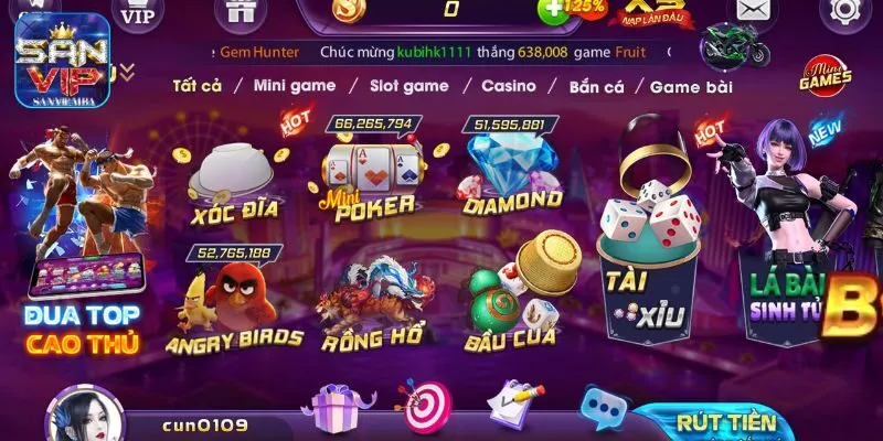 Tổng quan về Game Bài SANVIP đổi thưởng đầy lôi cuốn